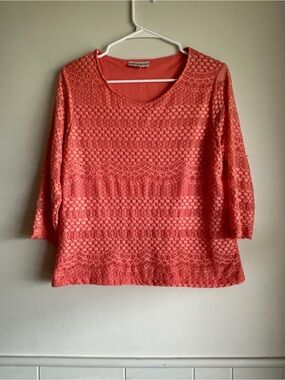 Rebecca Malone Coral Petite Knit Top